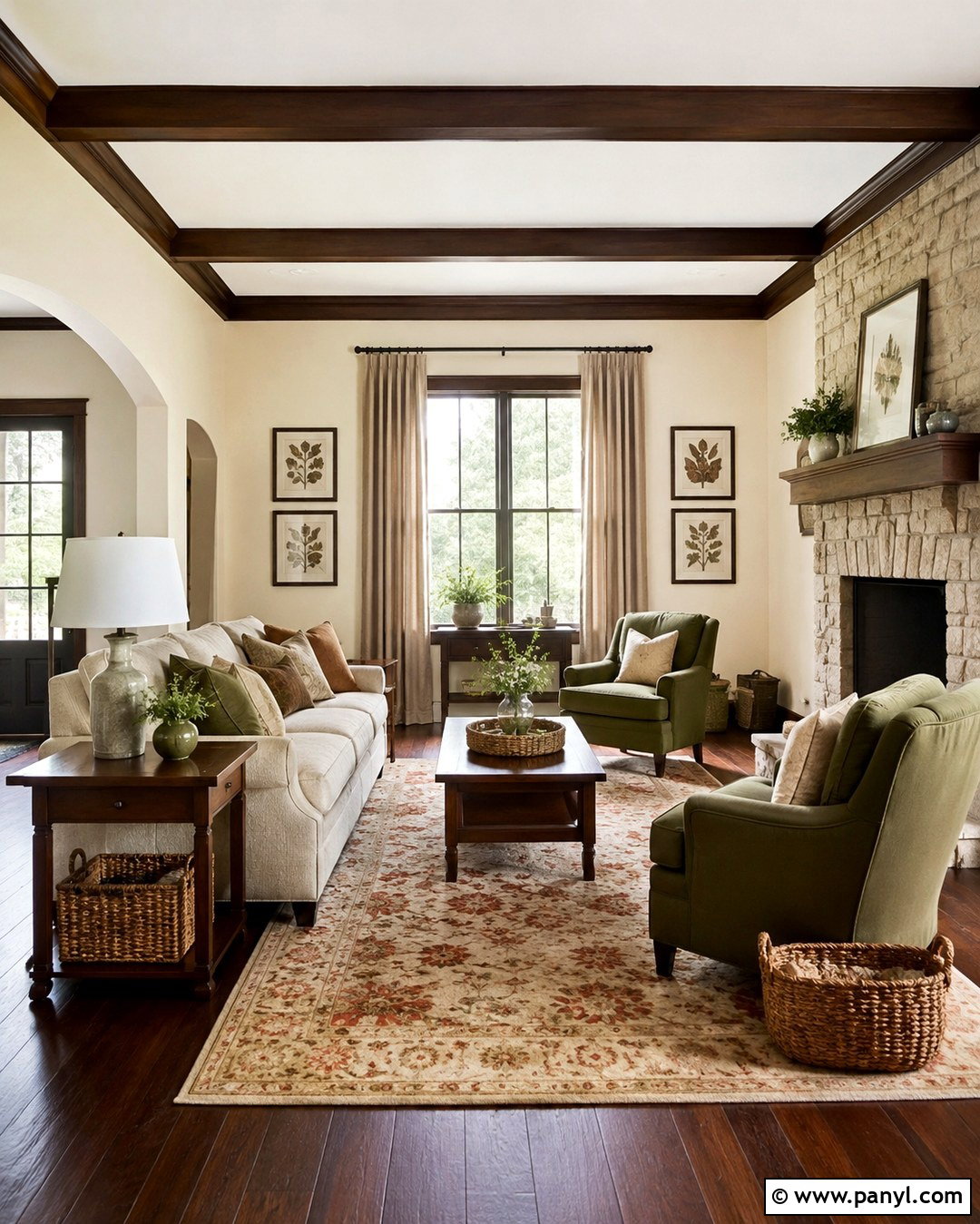 Cream Living Room Walls With Dark Brown Trim - 20 Cream Walls With Dark Brown Trim Ideas