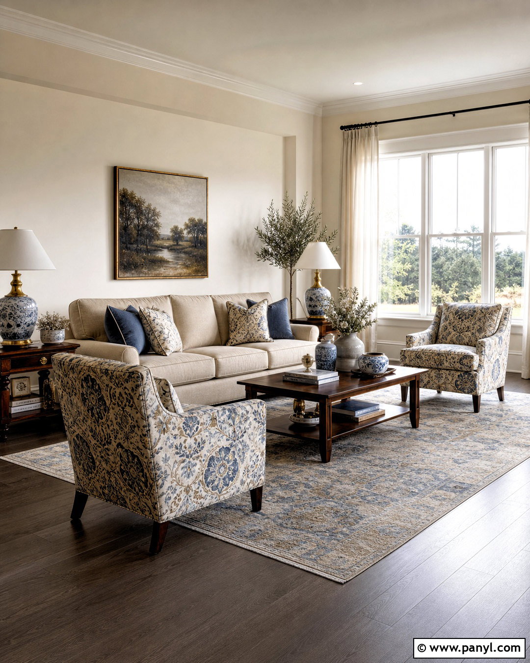 Cream Living Room With Grey Flooring - 20 grey flooring living room paint colors