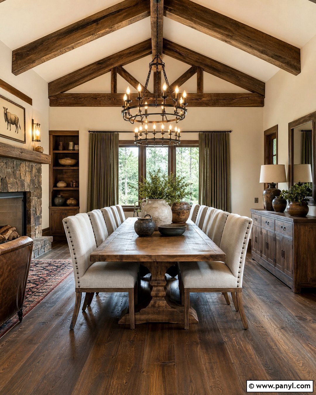 Cream Lodge Walls - 20 Lodge Wall Colors