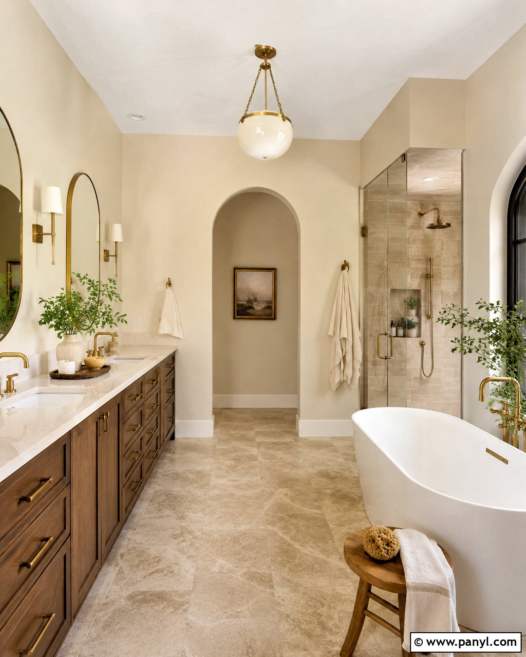 Cream Master Bath - 20 master bath paint colors