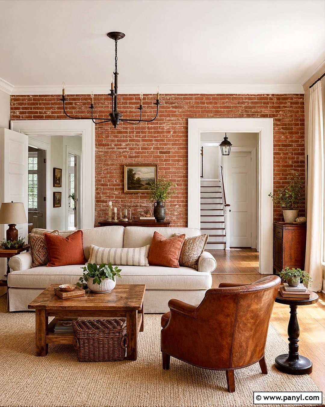 Cream Paint With Brick Wall - 20 Brick Wall Paint Matching Ideas