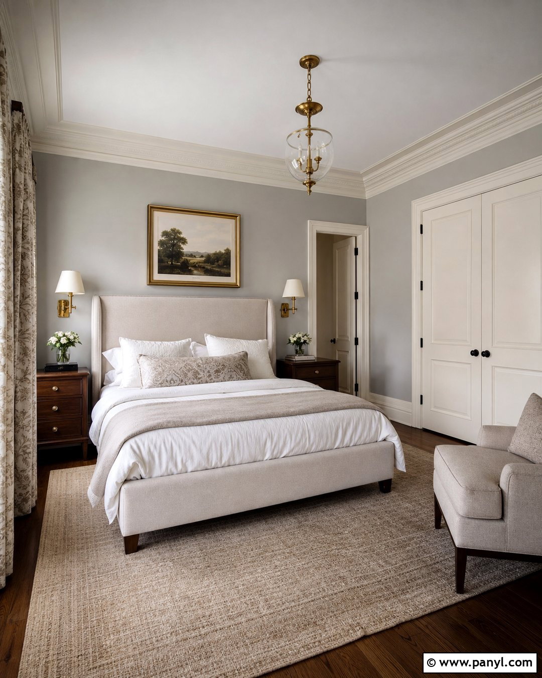 Cream Paint With Gray Walls - 20 Paint Colors That Go With Gray Walls