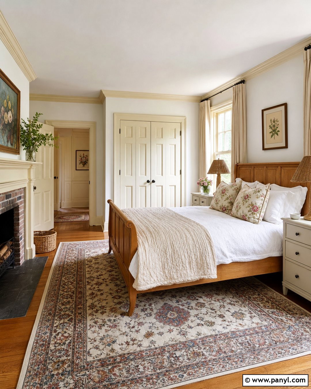 Cream Painted Trim With White Walls - 30 painted trim white walls