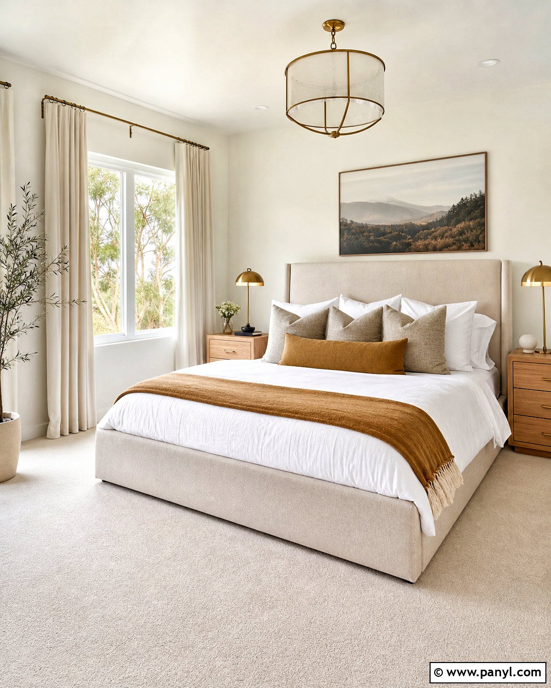 Cream Plush Bedroom Carpet - 20 wall to wall carpet ideas bedrooms