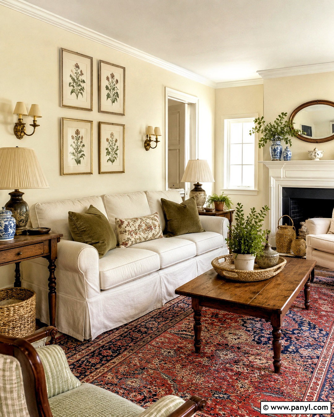 Cream Sitting Room - 35 Sitting Room Paint Color Ideas