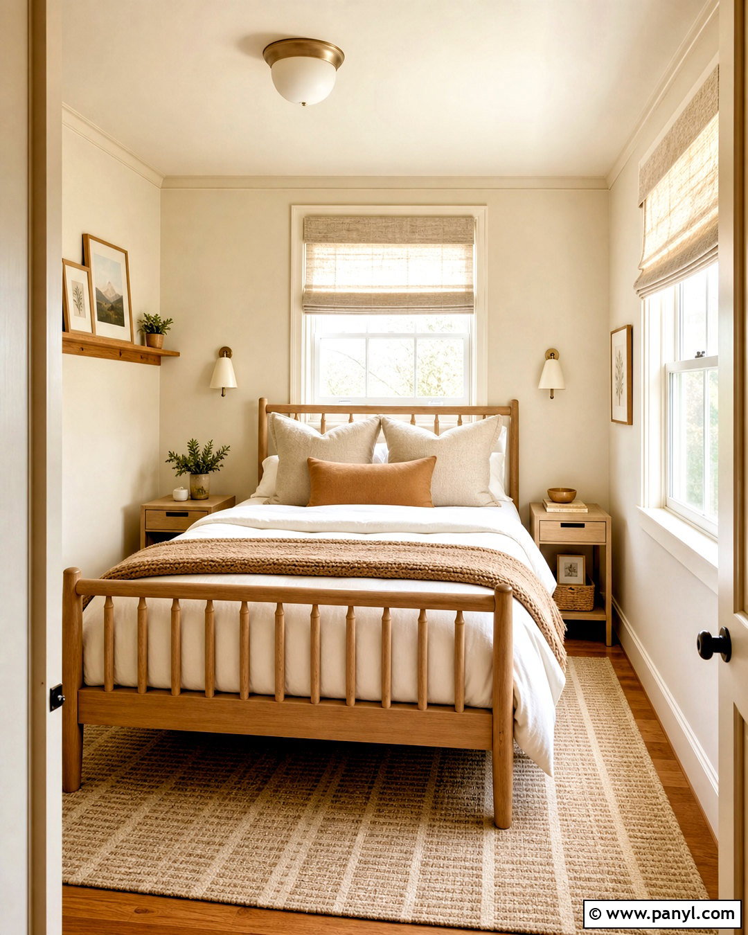 Cream Small Bedroom - 20 bedroom paint ideas for small rooms