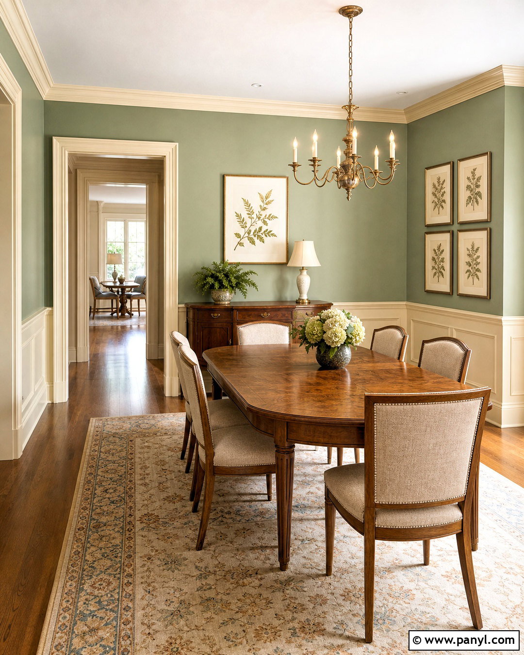 Cream Trim - 20 trim colors interior ideas