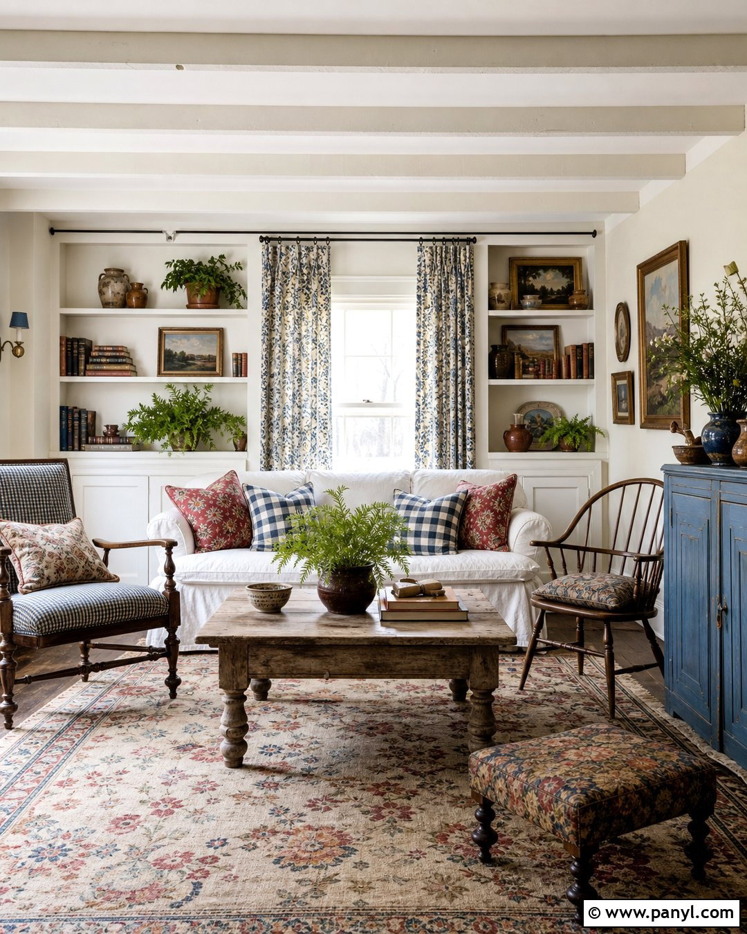 Cream Walls Cottage Interior - 30 Cream Walls With White Trim Ideas