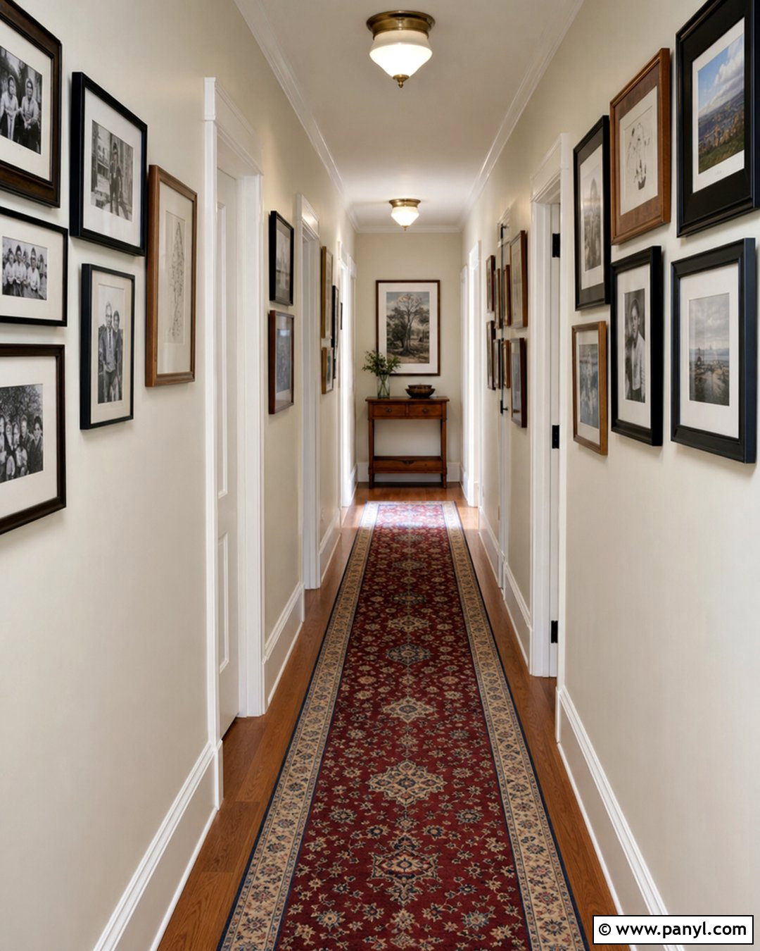 Cream Walls Hallway Gallery - 30 Cream Walls With White Trim Ideas