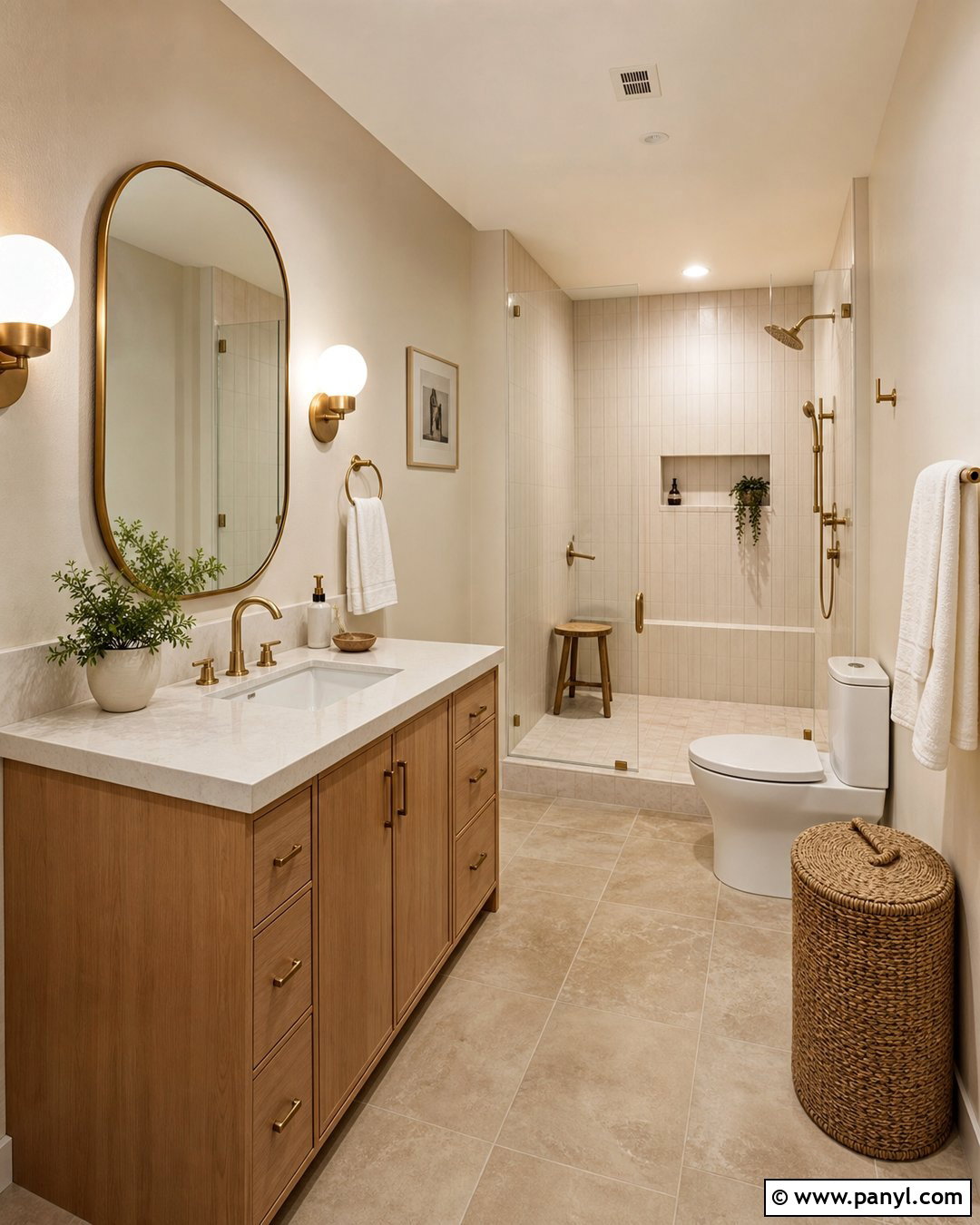 Cream Walls In Bathroom - 30 Cream Color Walls