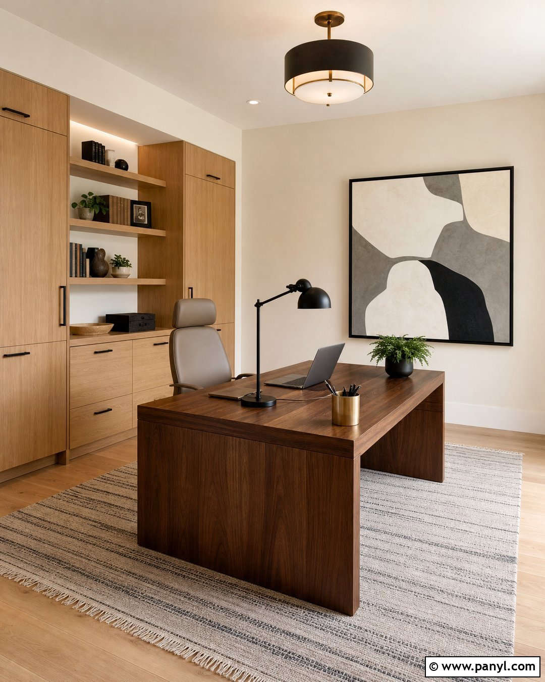 Cream Walls In Home Office - 30 Cream Color Walls
