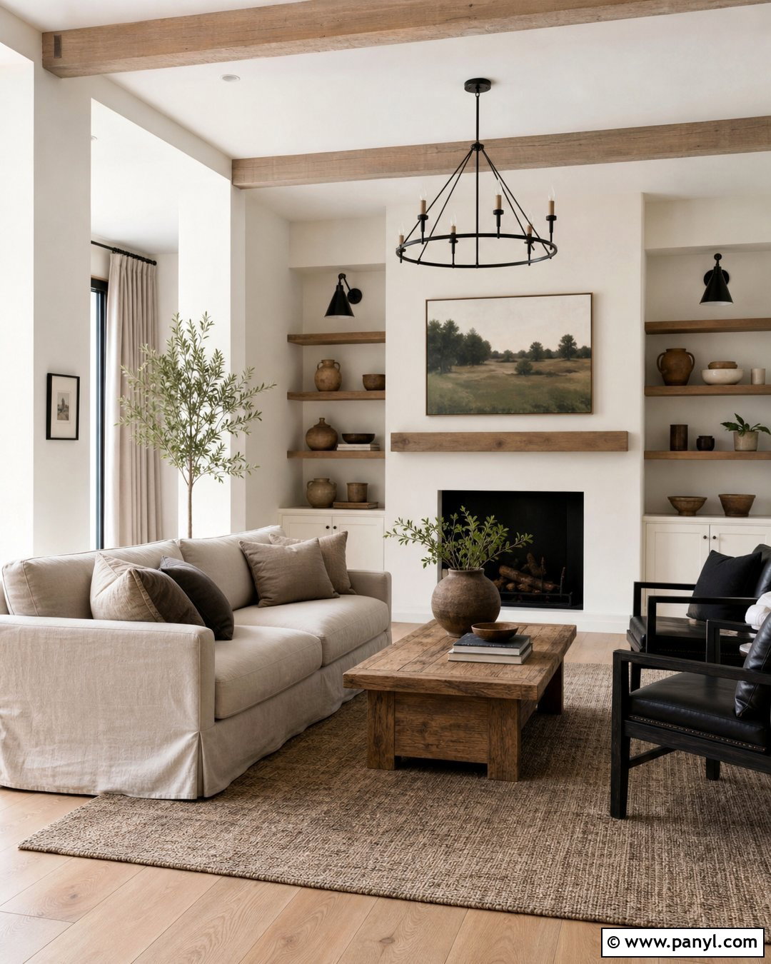 Cream Walls In Modern Farmhouse - 30 Cream Color Walls