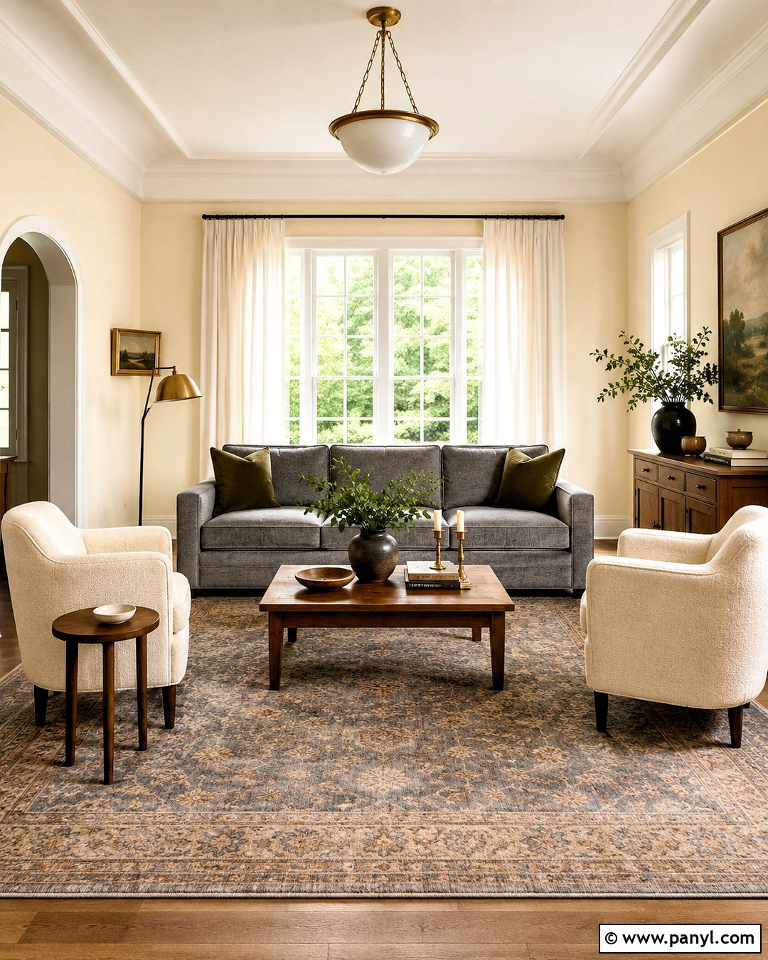 Cream Walls With A Gray Sofa - 20 What Colour Walls With Grey Sofa Ideas