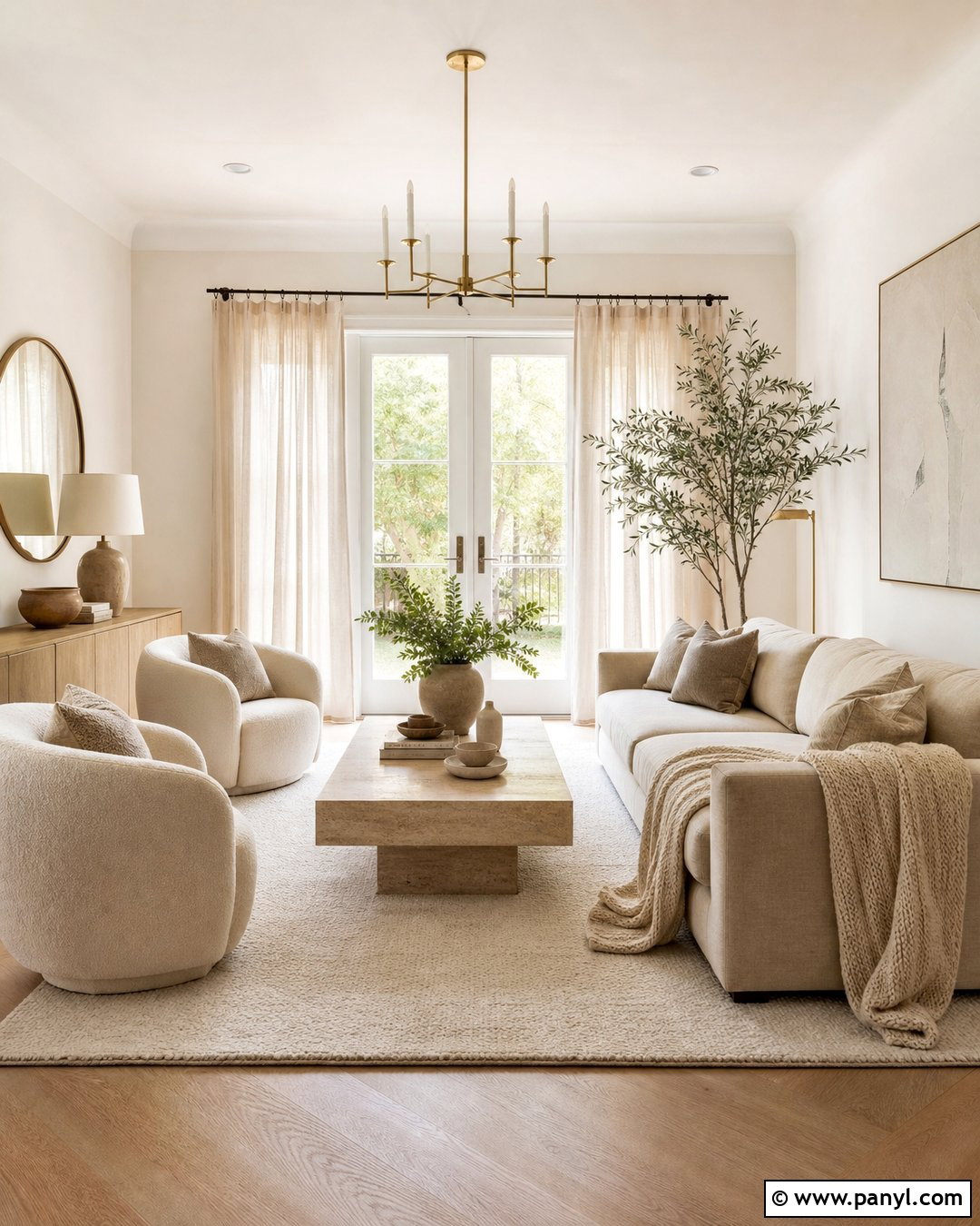 Cream Walls With Beige Furniture - 35 Creme Walls