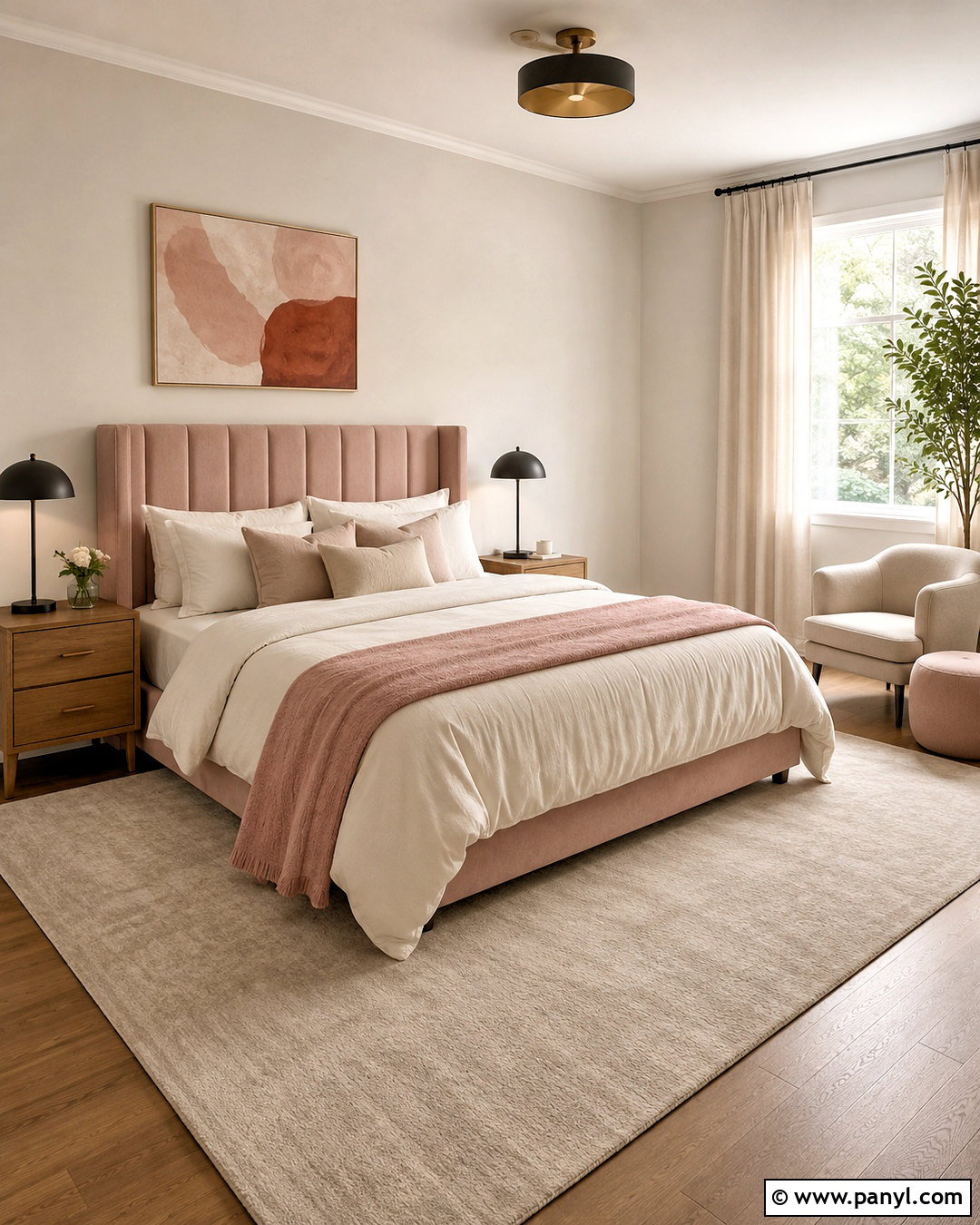 Cream Walls With Blush Pink - 20 cream wall color ideas