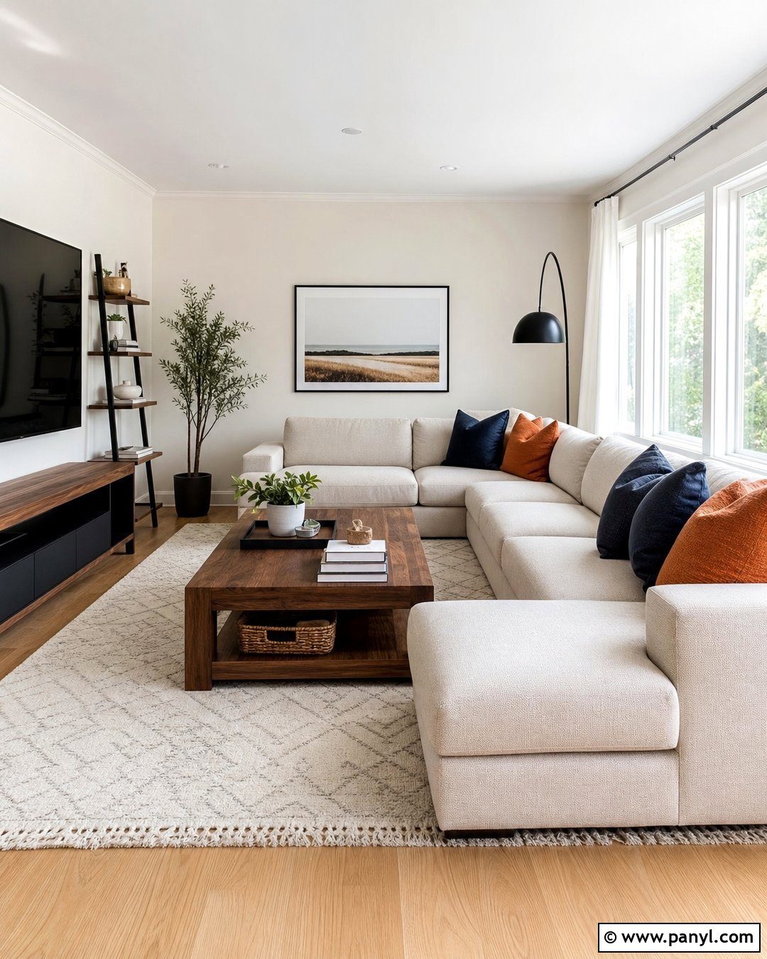 Cream Walls With Bright White Trim - 20 Cream Wall White Trim Ideas