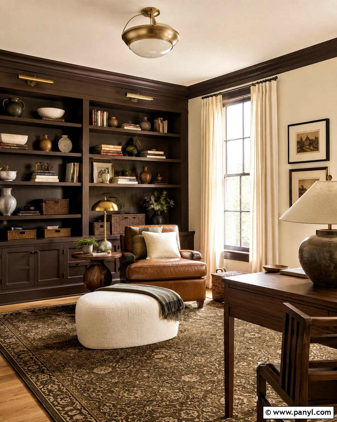 Cream Walls With Chocolate Brown - 20 cream wall color ideas