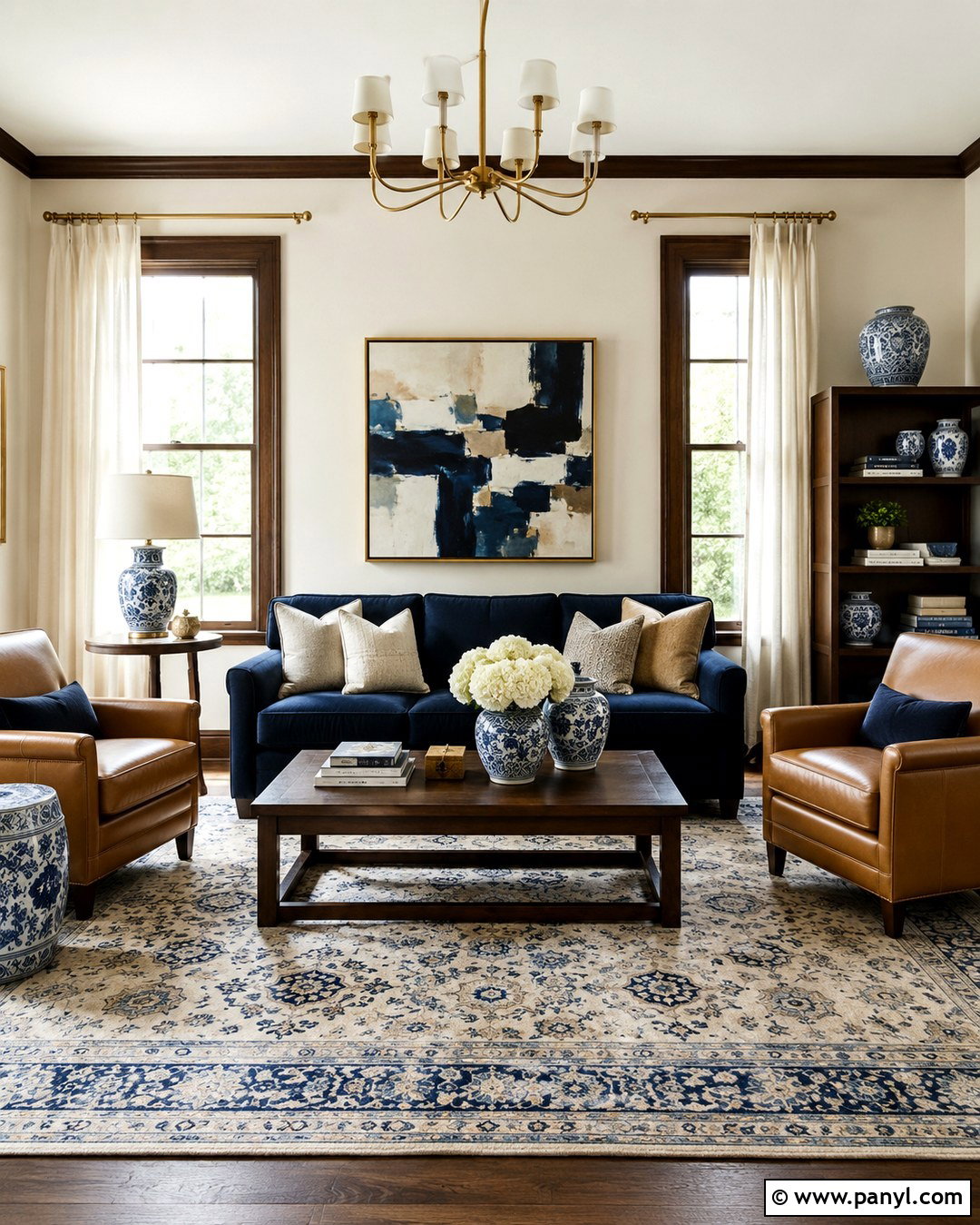 20 Cream Walls With Dark Brown Trim Ideas for Warm Style