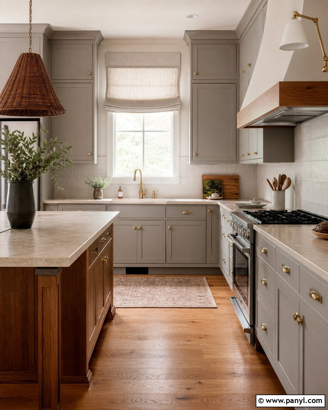 Cream Walls With Grey Kitchen Cabinets - 30 Grey Kitchen Cabinets Wall Color Ideas