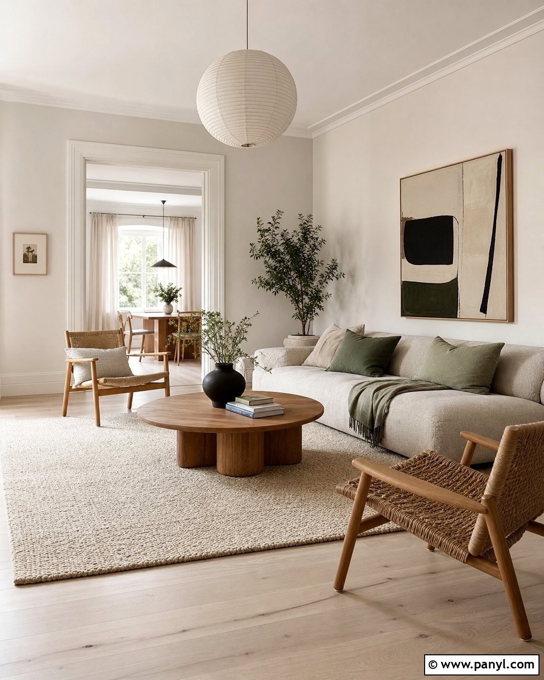 Cream Walls With Light Wood Floors - 20 Cream Wall White Trim Ideas