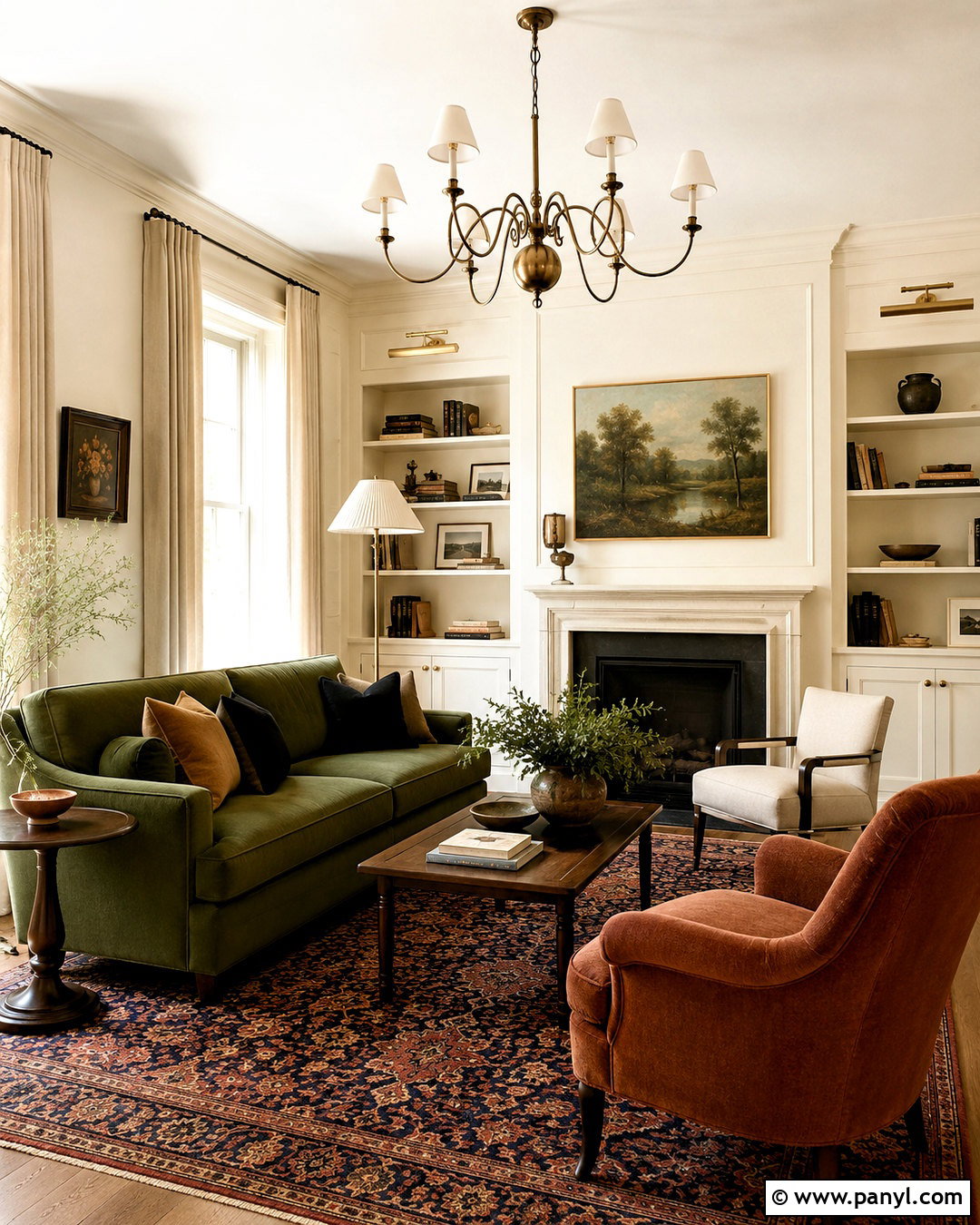 Cream Walls With Matching Cream Trim - 20 cream walls living room ideas