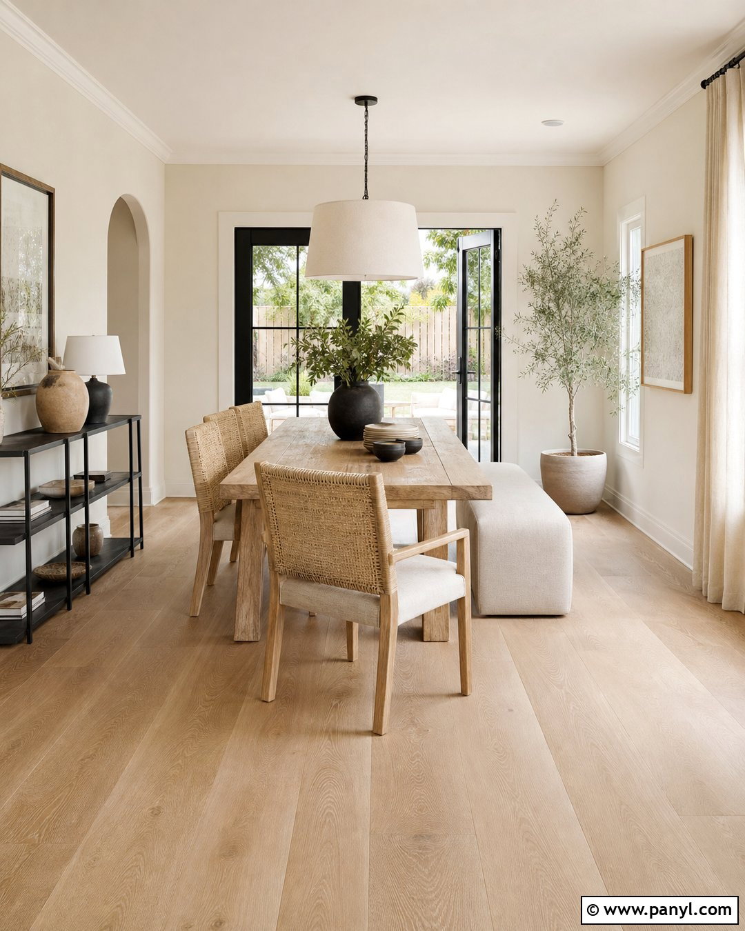 Cream Walls With Natural Oak - 30 Cream Color Walls