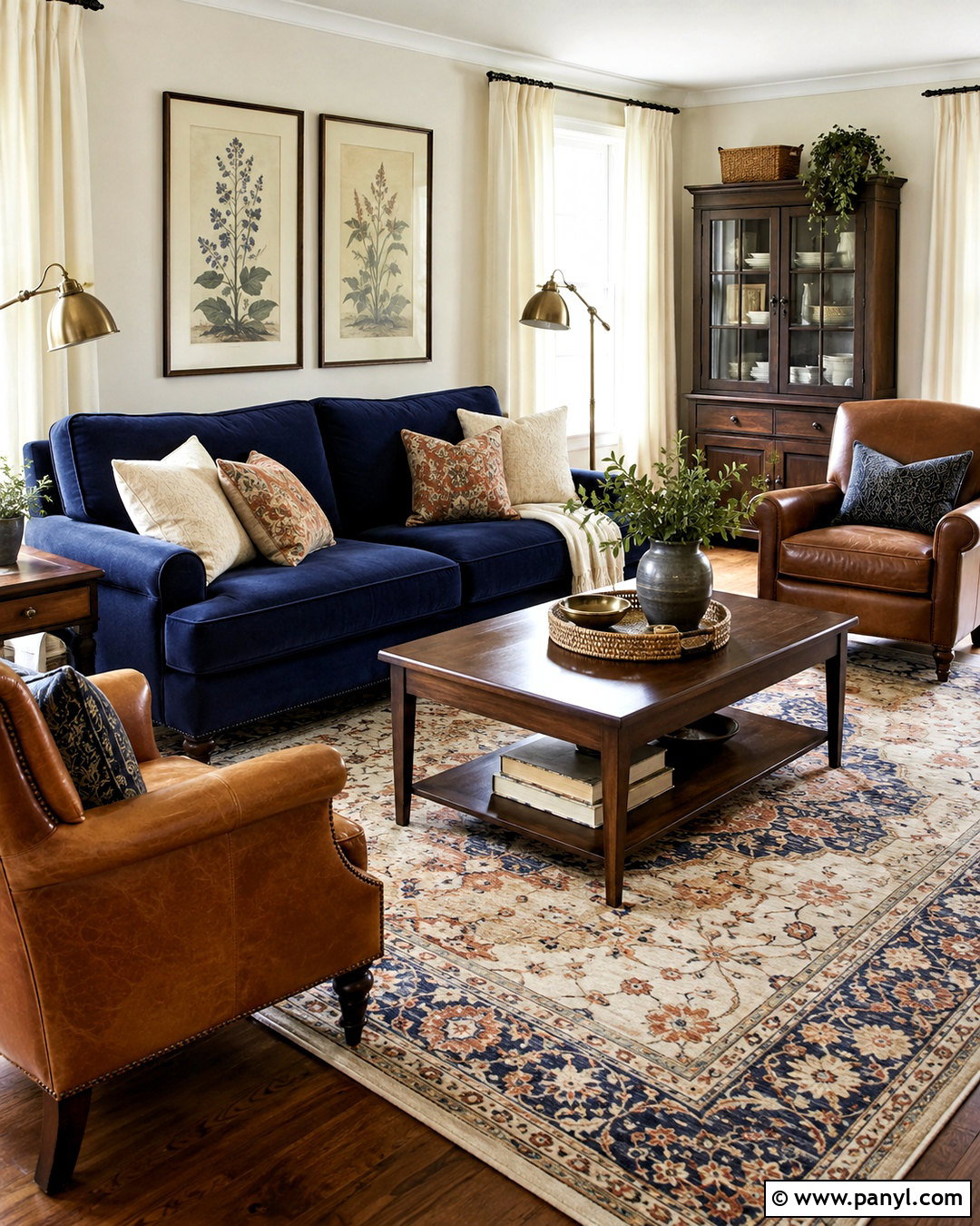 20 Wall Color For Navy Blue Sofa Ideas: Chic Designer Pairings