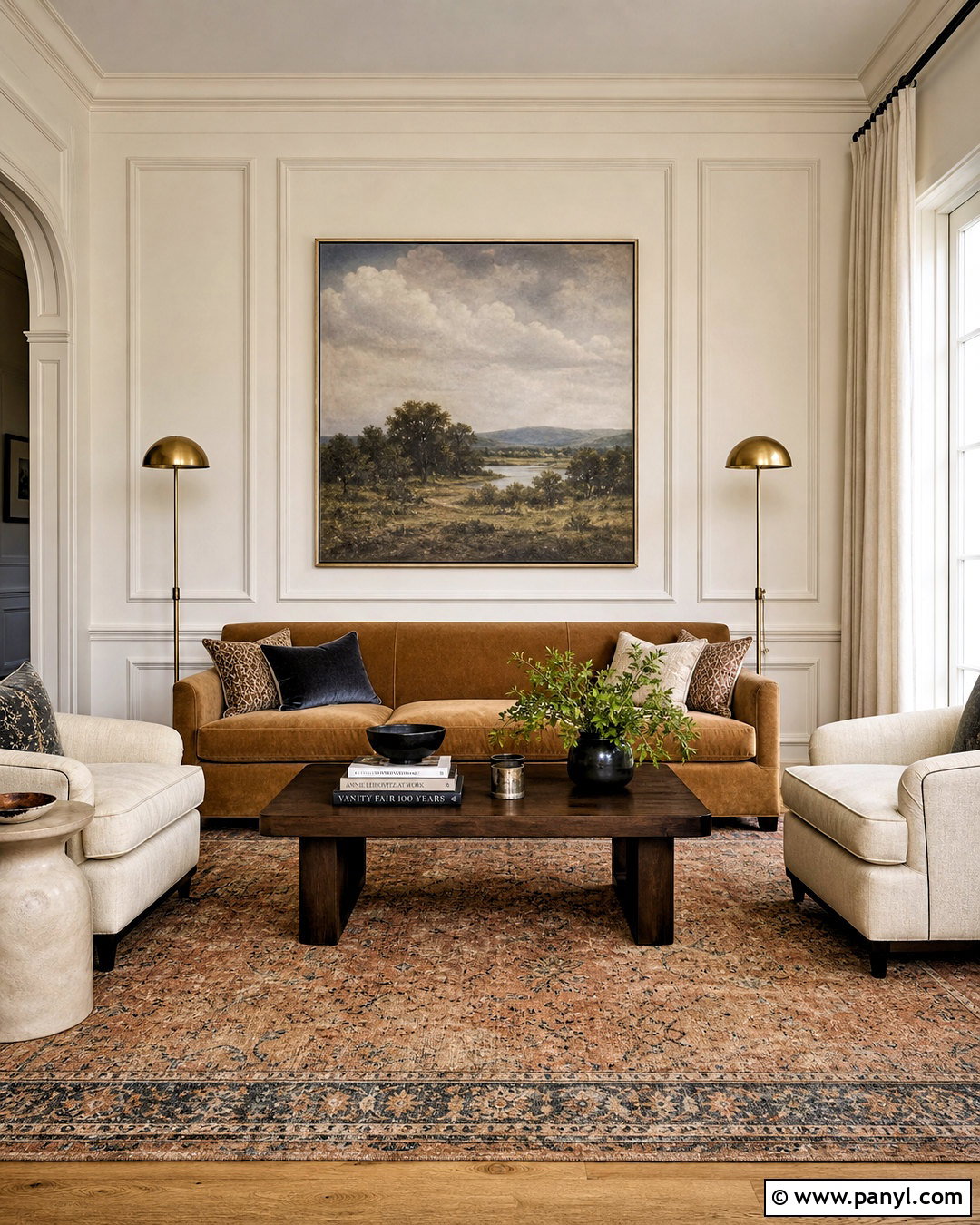 Cream Walls With Paneling - 20 cream colored walls