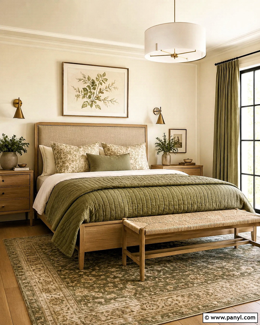 Cream Walls With Sage Green - 20 cream wall color ideas