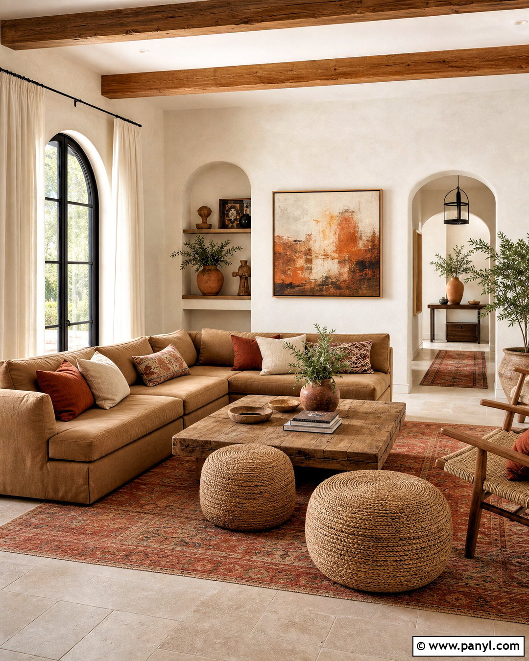 Cream Walls With Terracotta Decor - 20 cream colored walls