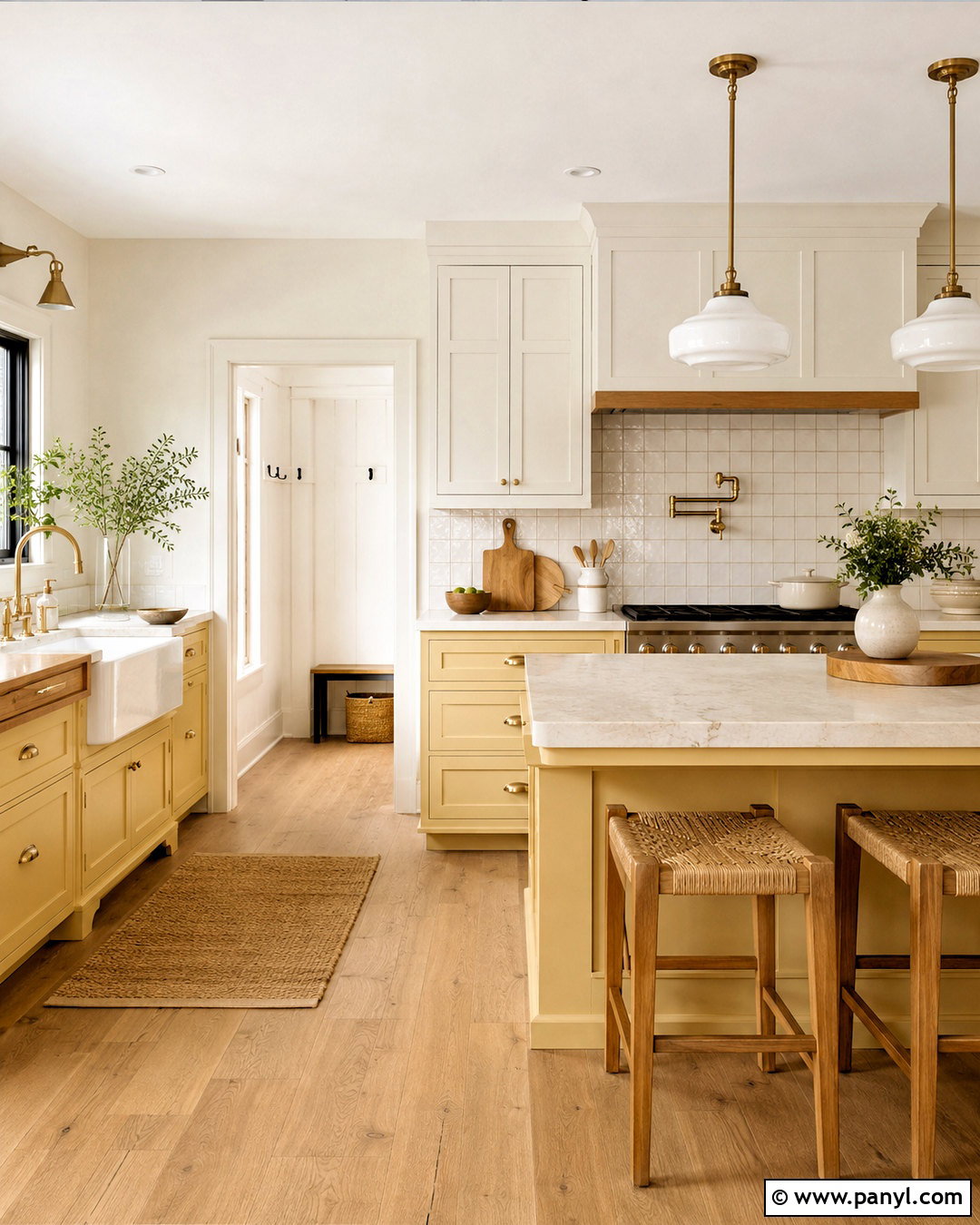 Cream Walls With Warm Yellow - 20 cream wall color ideas