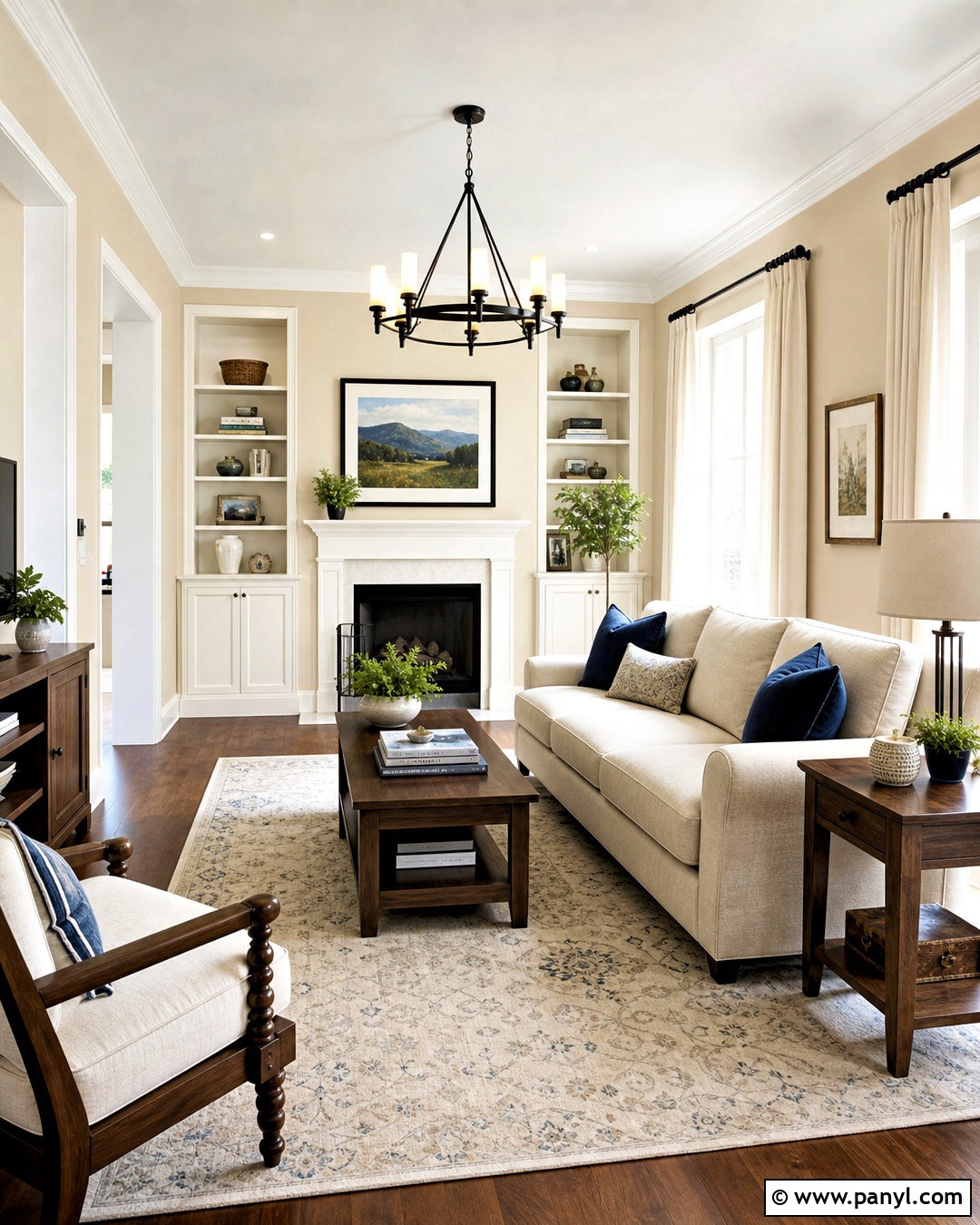 Cream Walls With White Trim - 20 cream wall paint ideas
