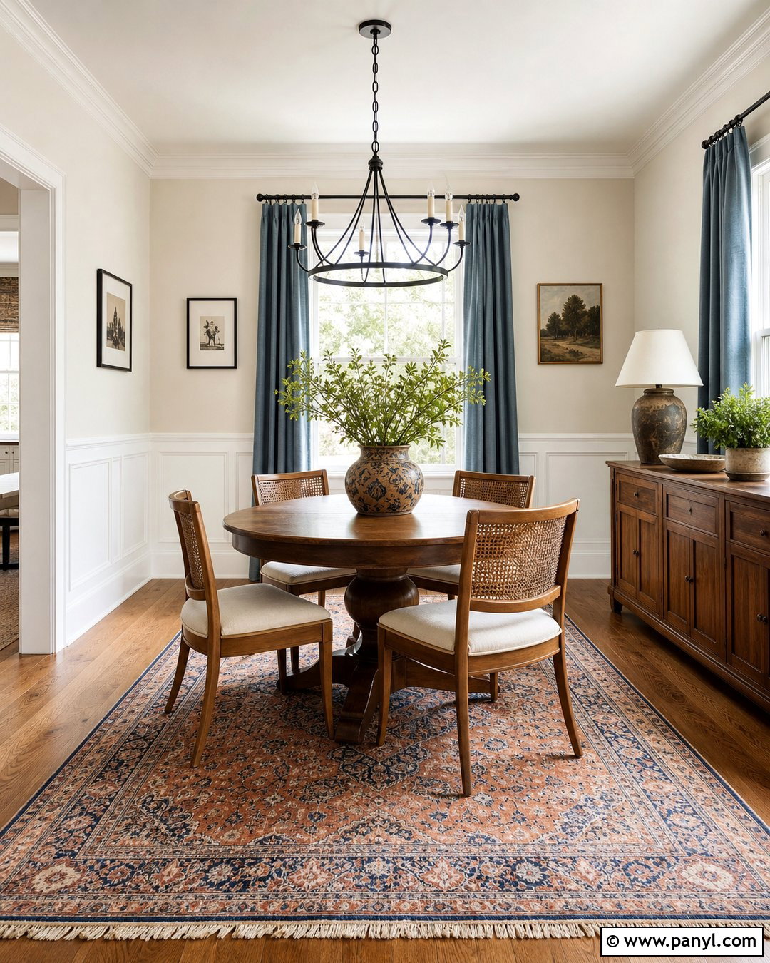 Cream Walls With White Wainscoting - 20 Cream Wall White Trim Ideas
