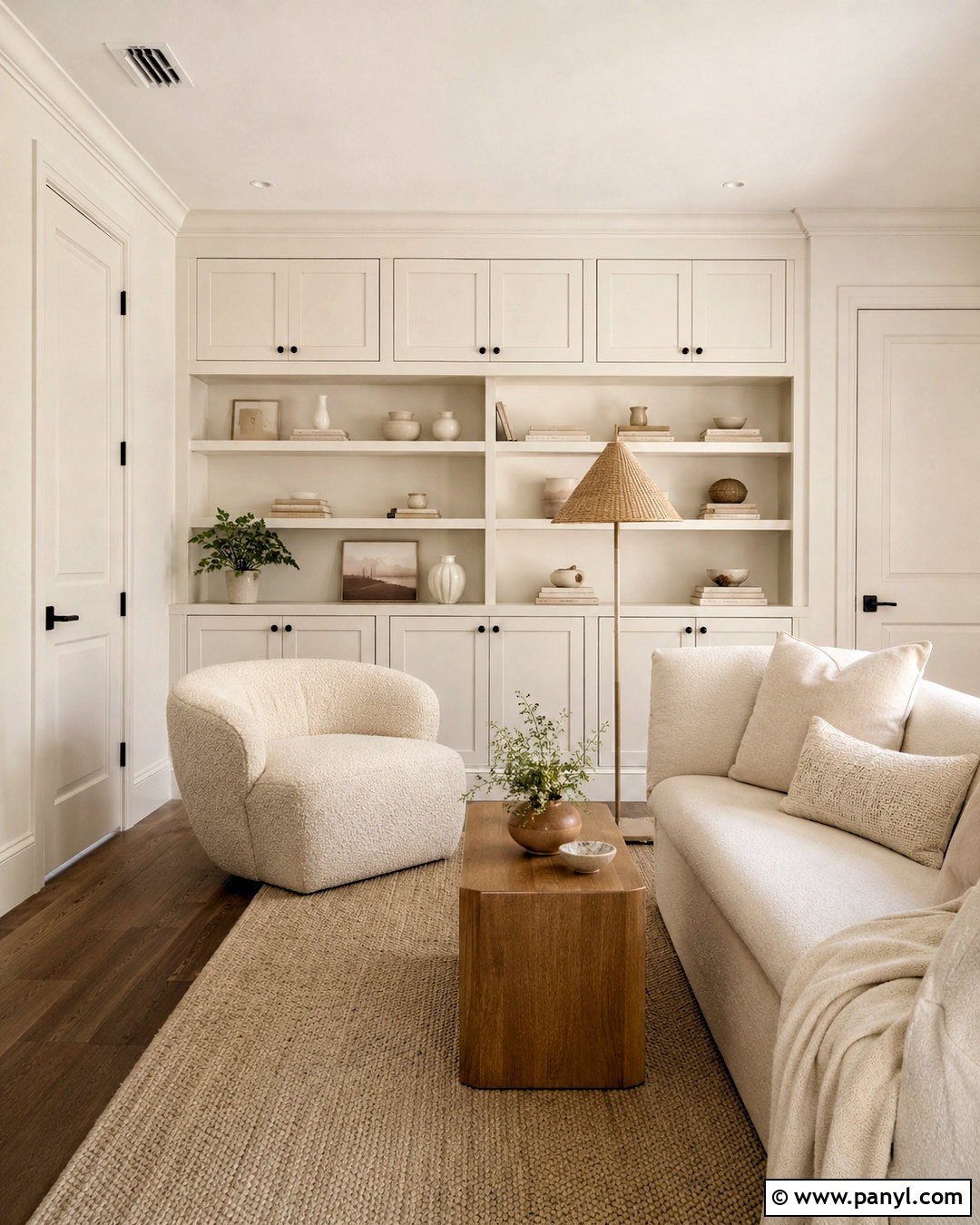 Cream White Color Drenching - 20 cream white paint ideas