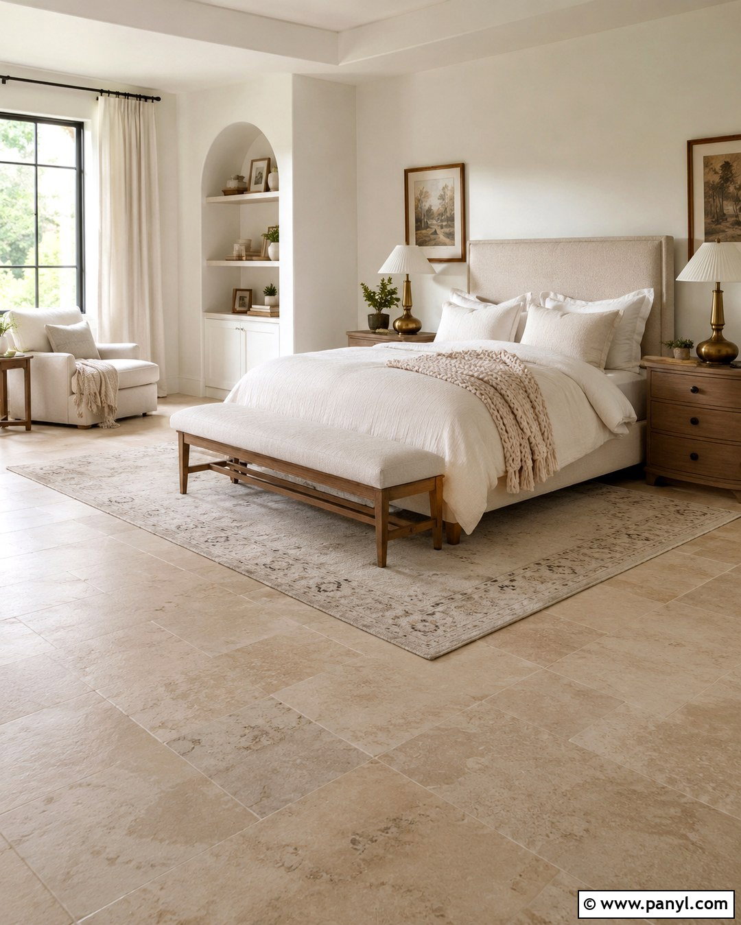 Cream With Beige Tile - 20 Colors That Go With Beige Tile Ideas