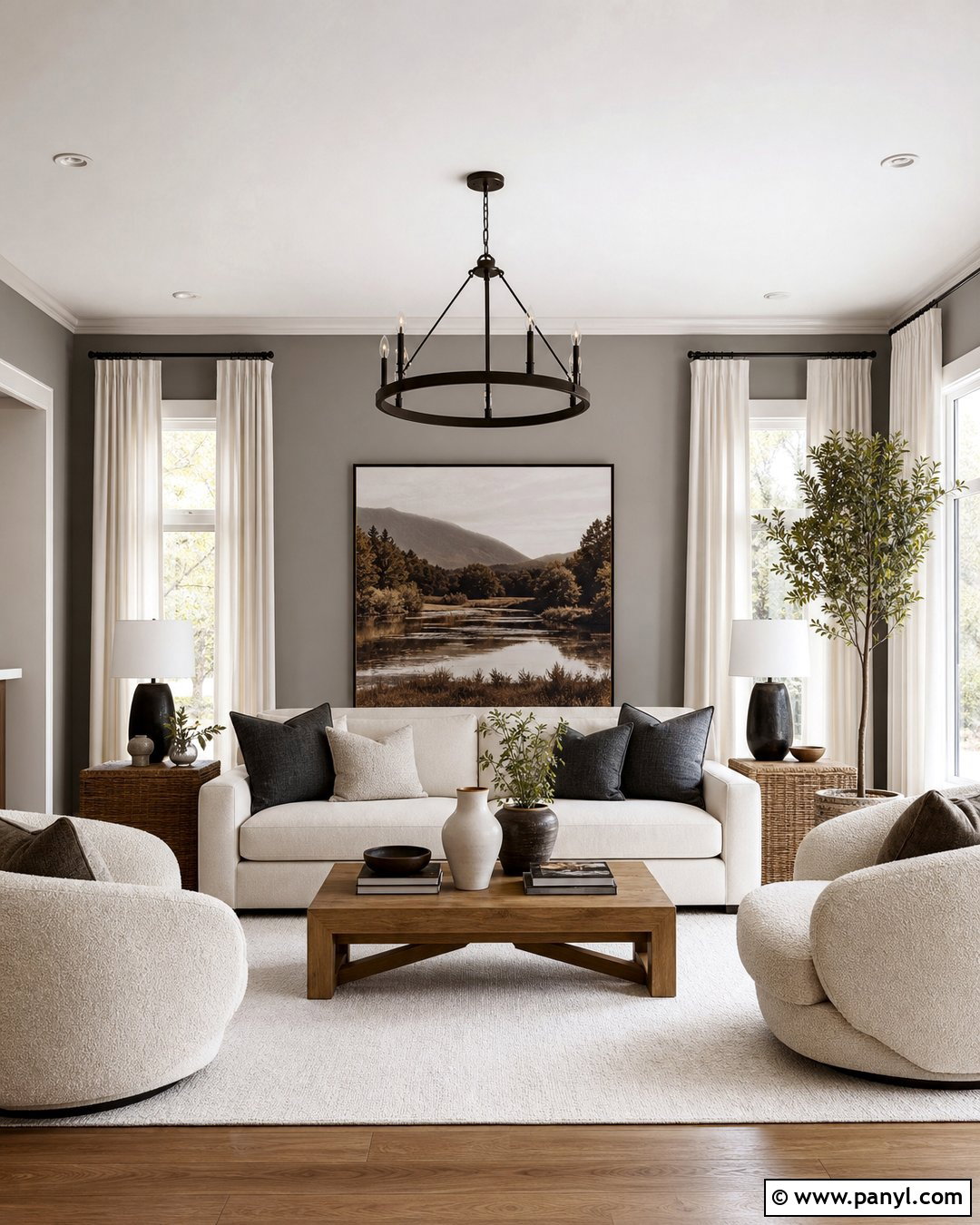 Cream With Gray Walls - 35 Accent Colors With Gray Walls