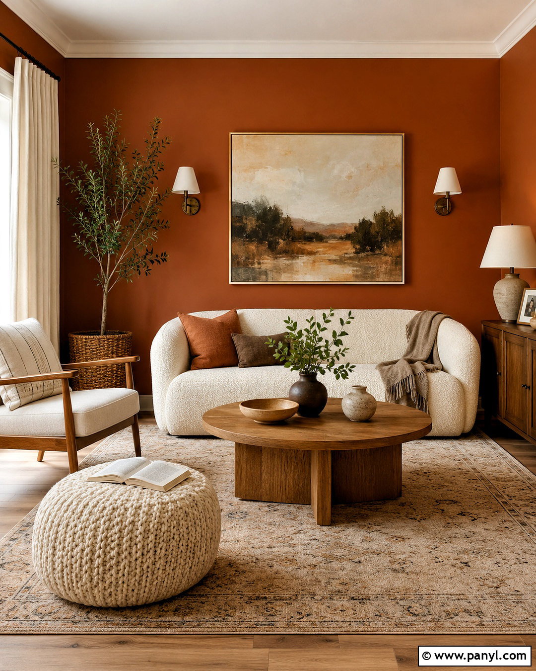 Cream With Orange Walls - 20 What Colors Go With Orange Walls