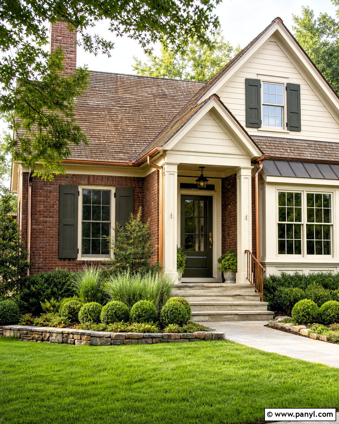 Cream With Red Brick - 20 colors that go with red brick ideas