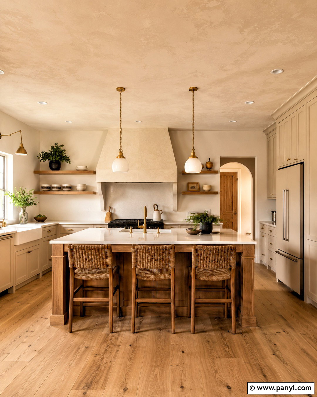 Creamy Beige Kitchen Ceiling And Walls - 20 ceiling painted same color as walls