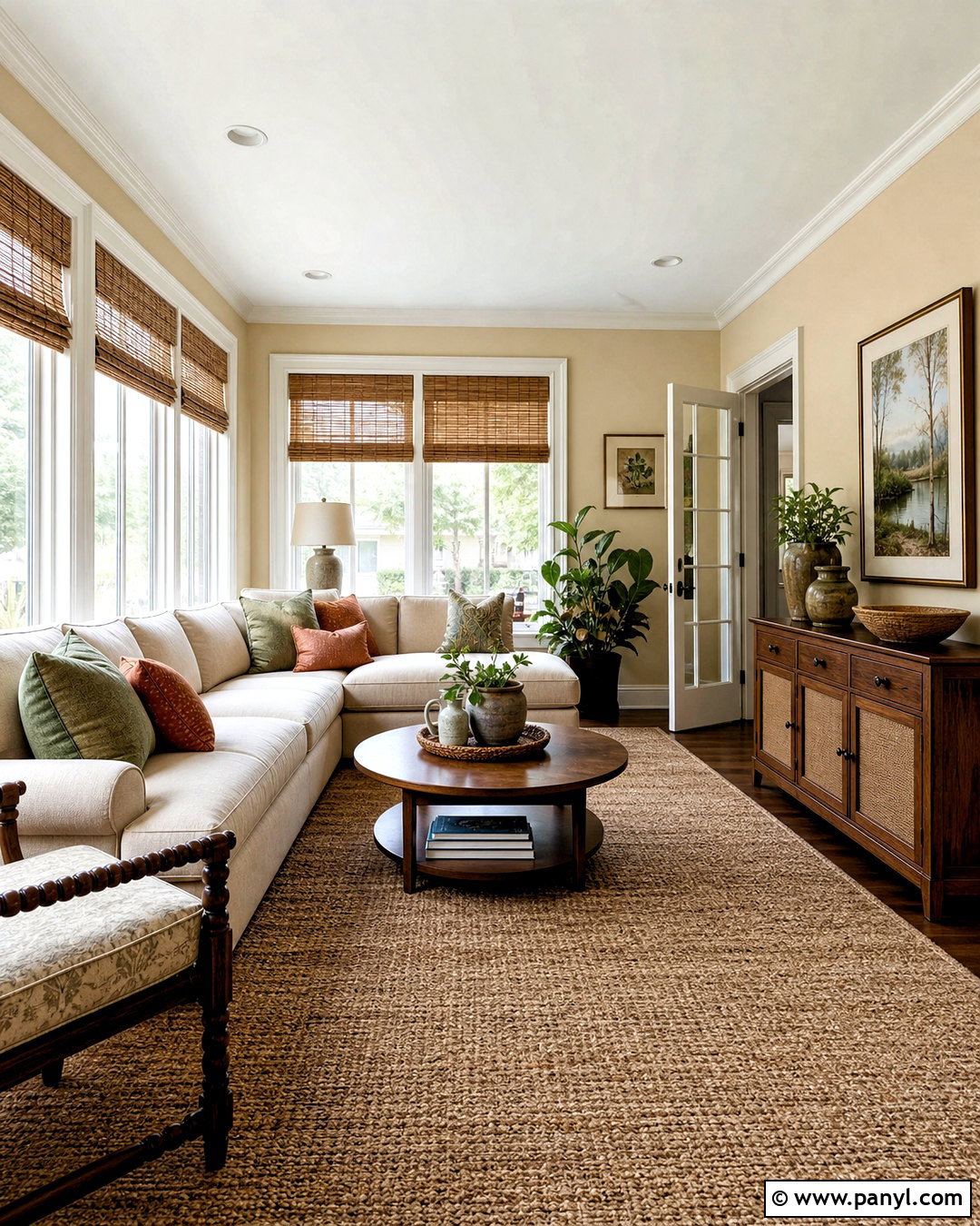 Creamy Beige Sunroom Paint Color - 20 sunroom paint colors ideas