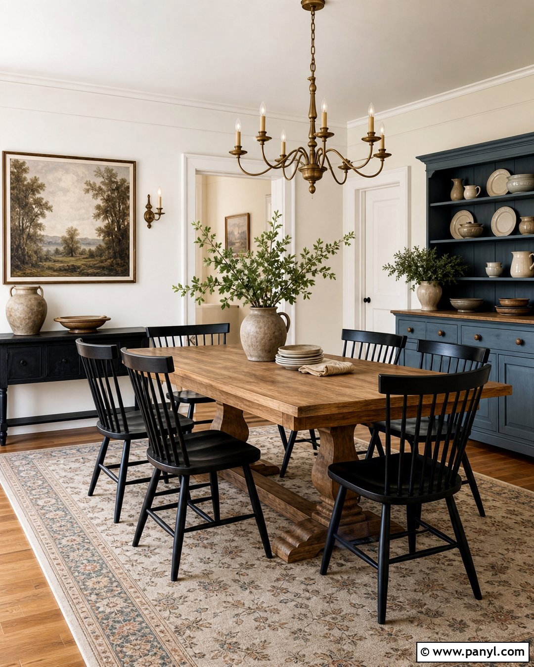 Creamy Ivory Farmhouse Walls - 20 Farmhouse Style Wall Colors