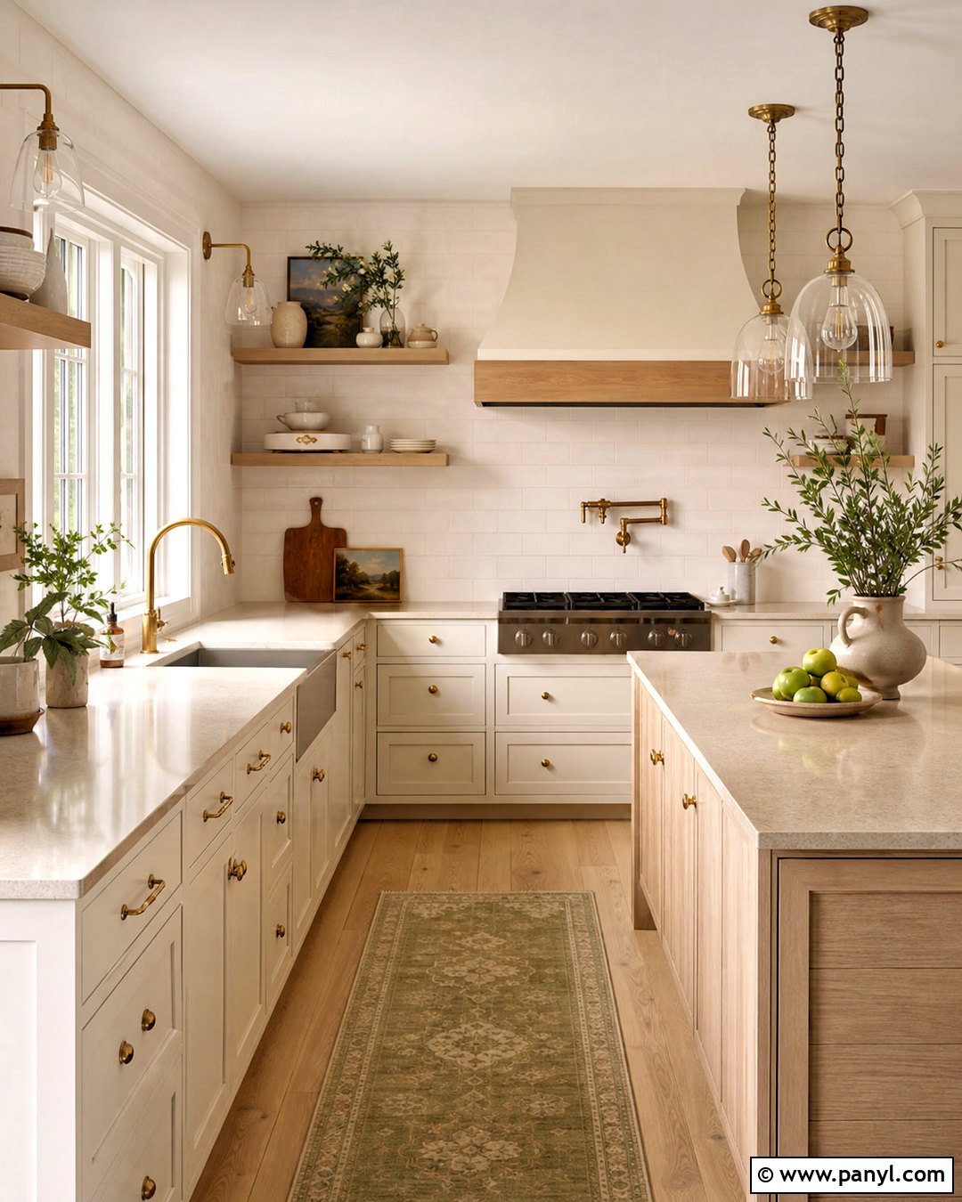 Creamy Off White Kitchen - 20 off white interior paint ideas