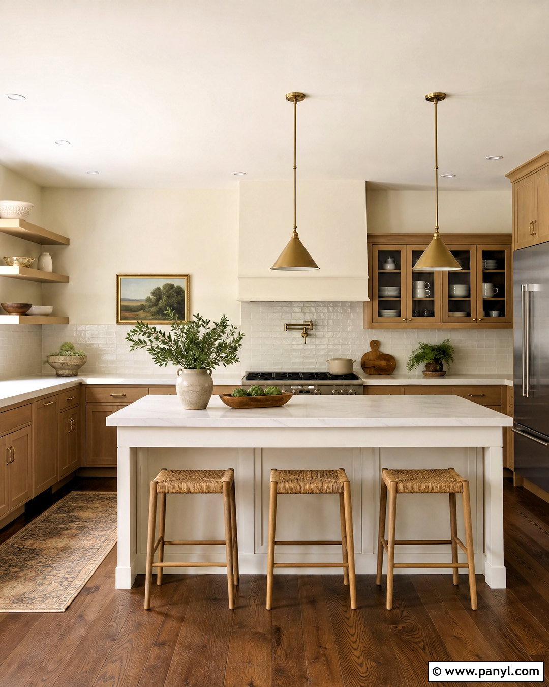 Creamy Off White Kitchen - 20 off white wall paint ideas