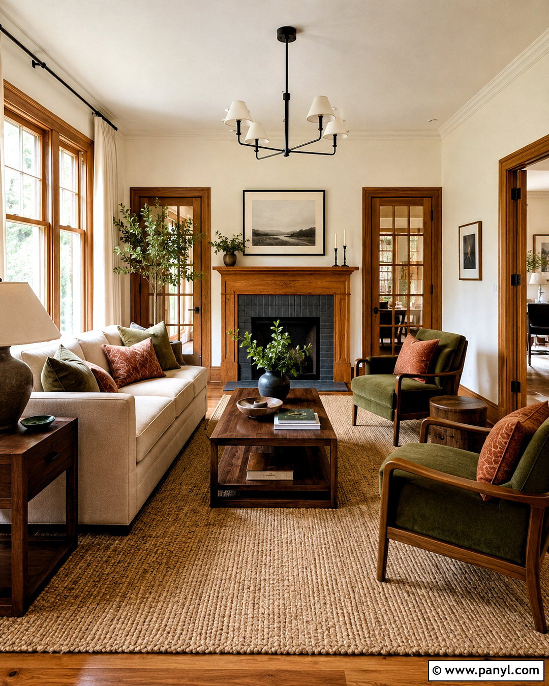 Creamy White Walls With Oak Trim - 20 Wall Colors For Oak Trim Ideas