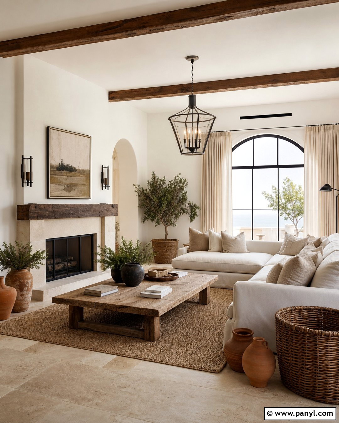 Creamy White Walls With Travertine Floors - 20 Best Wall Color For Travertine Floors