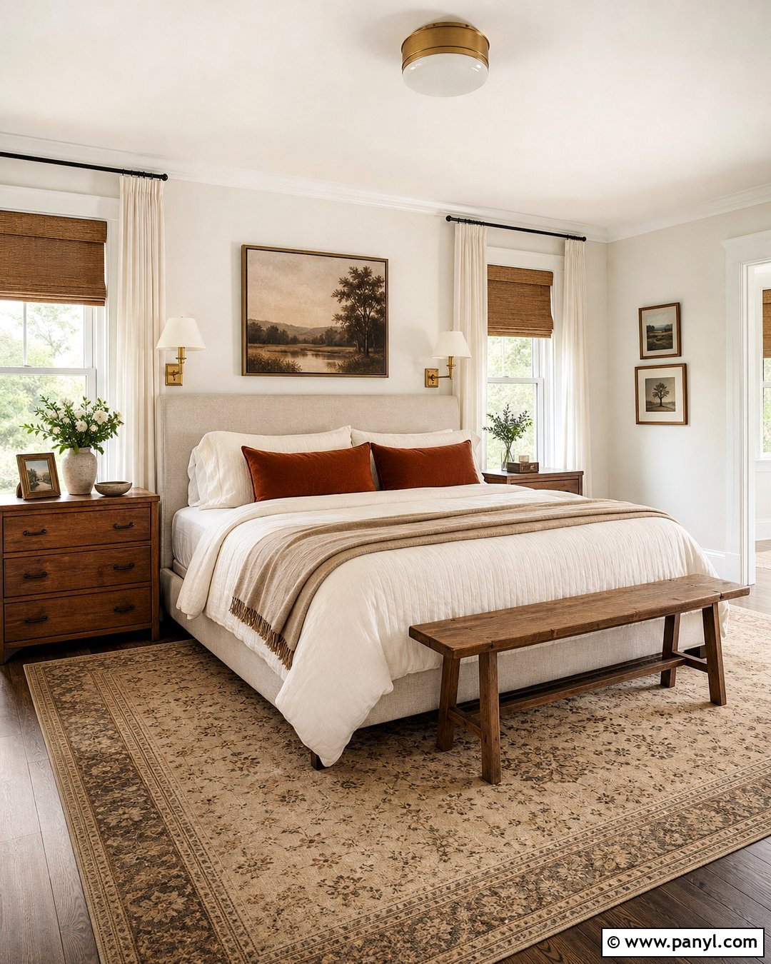 Creamy White Walls With White Trim - 25 White Wall White Trim Ideas