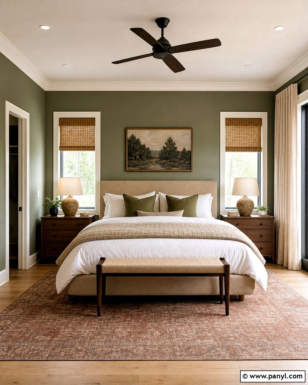 Creekside Green Bedroom - 20 creekside green benjamin moore ideas