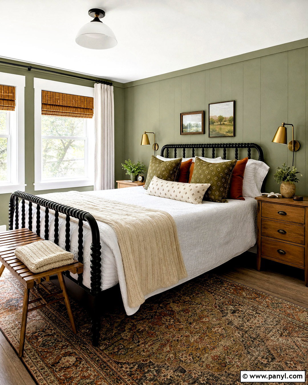 Creekside Green Guest Room - 20 creekside green benjamin moore ideas