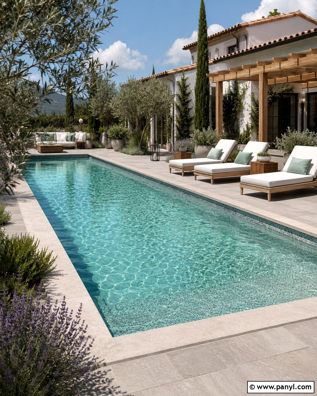 Creme De Menthe PebbleTec Pool - 20 pebble tech colors
