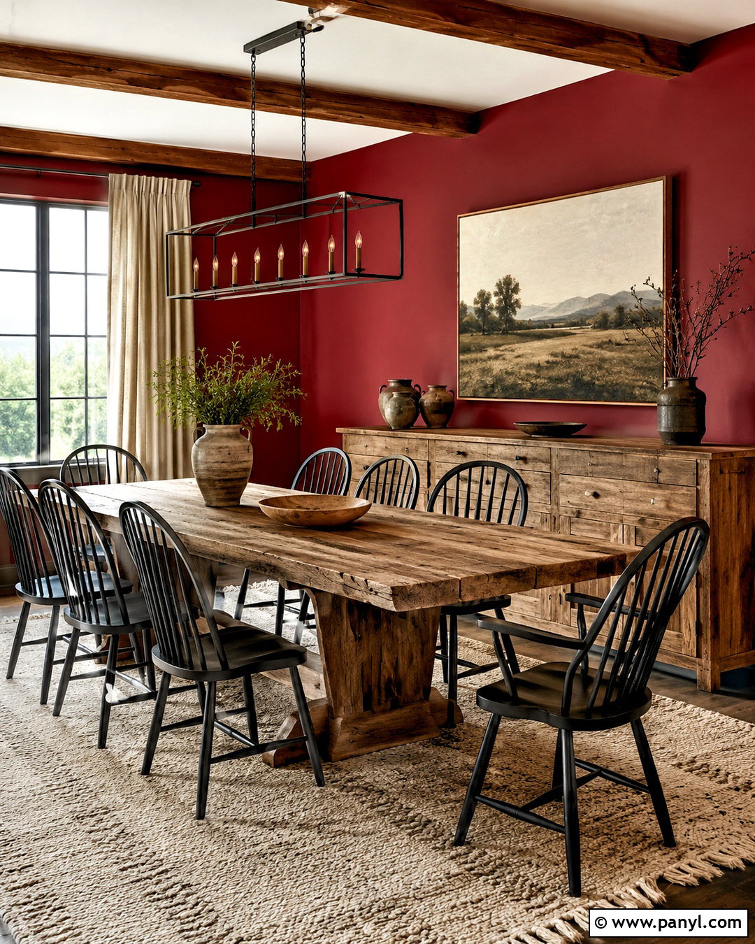 20 Crimson Walls That Add Bold Drama Without Feeling Dark